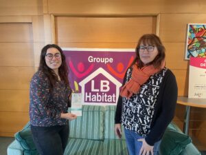 Pour accompagner les victimes de violences, l’Écoutille, le CIDFF et le groupe LB Habitat se mobilisent en partenariat - Lorène Le Béchec coordinatrice de l’Écoutille et Valérie Blé de LB Habitat se coordonnent afin de venir en aide aux personnes victimes de violences